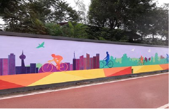  扶沟墙体彩绘-围墙