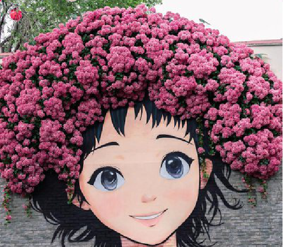  扶沟墙体彩绘-网红墙打卡