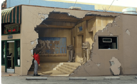  扶沟判断手绘墙好坏的标准。