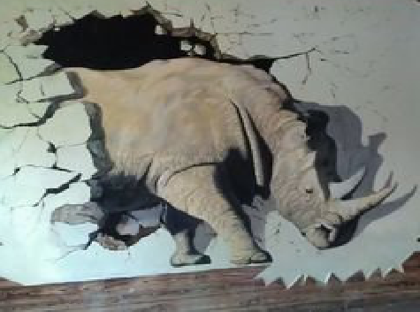  扶沟在墙绘中，如何绘制3D效果？